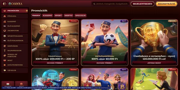 Casoola Casino screenshot 1
