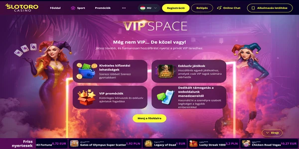 Slotoro Casino screenshot 4